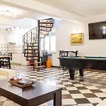Stone House Dragan In The Very Center, With Pool Table, Two Balconies And The Sea View